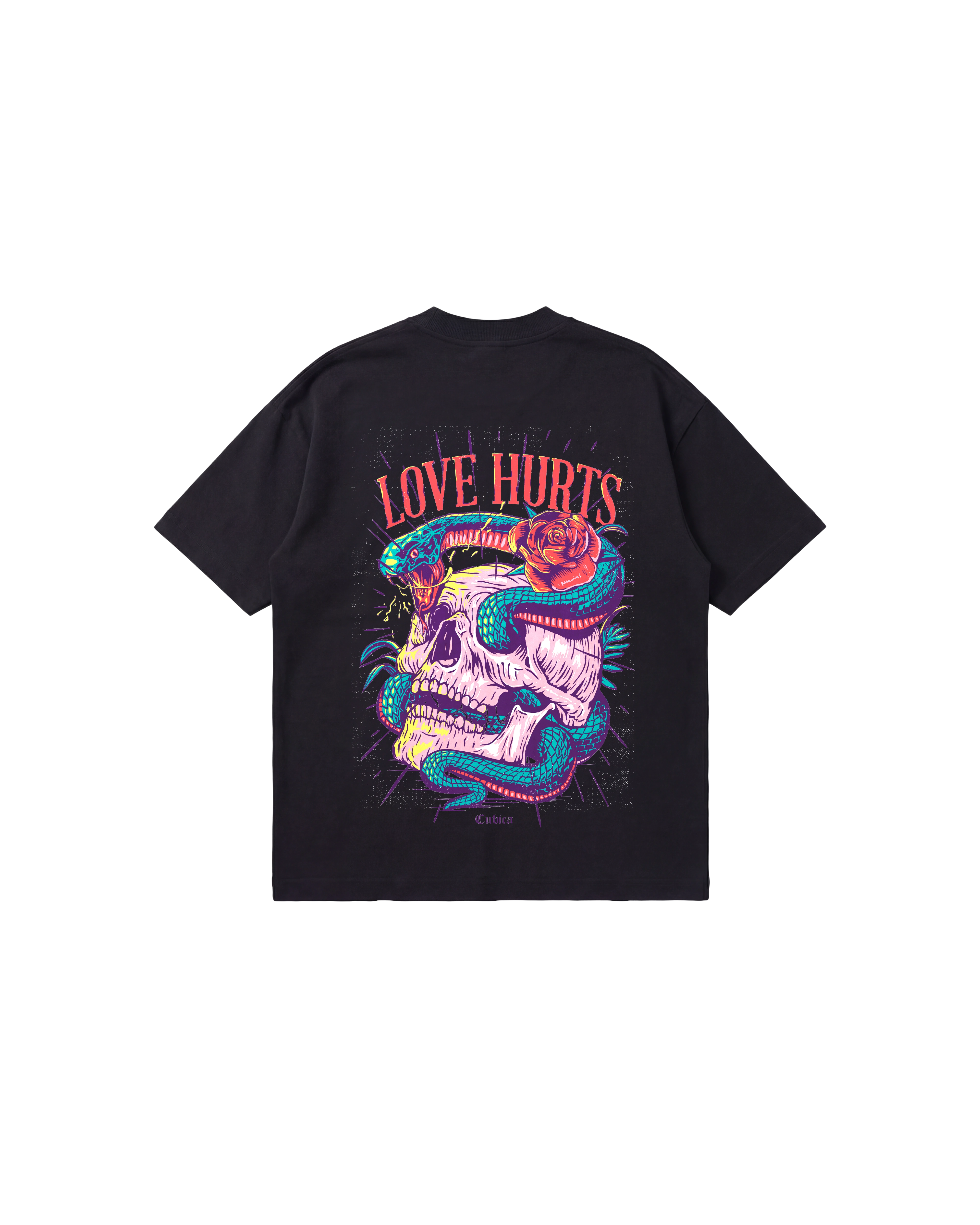 Love Hurts Semi Oversize 250 Negro Cubica