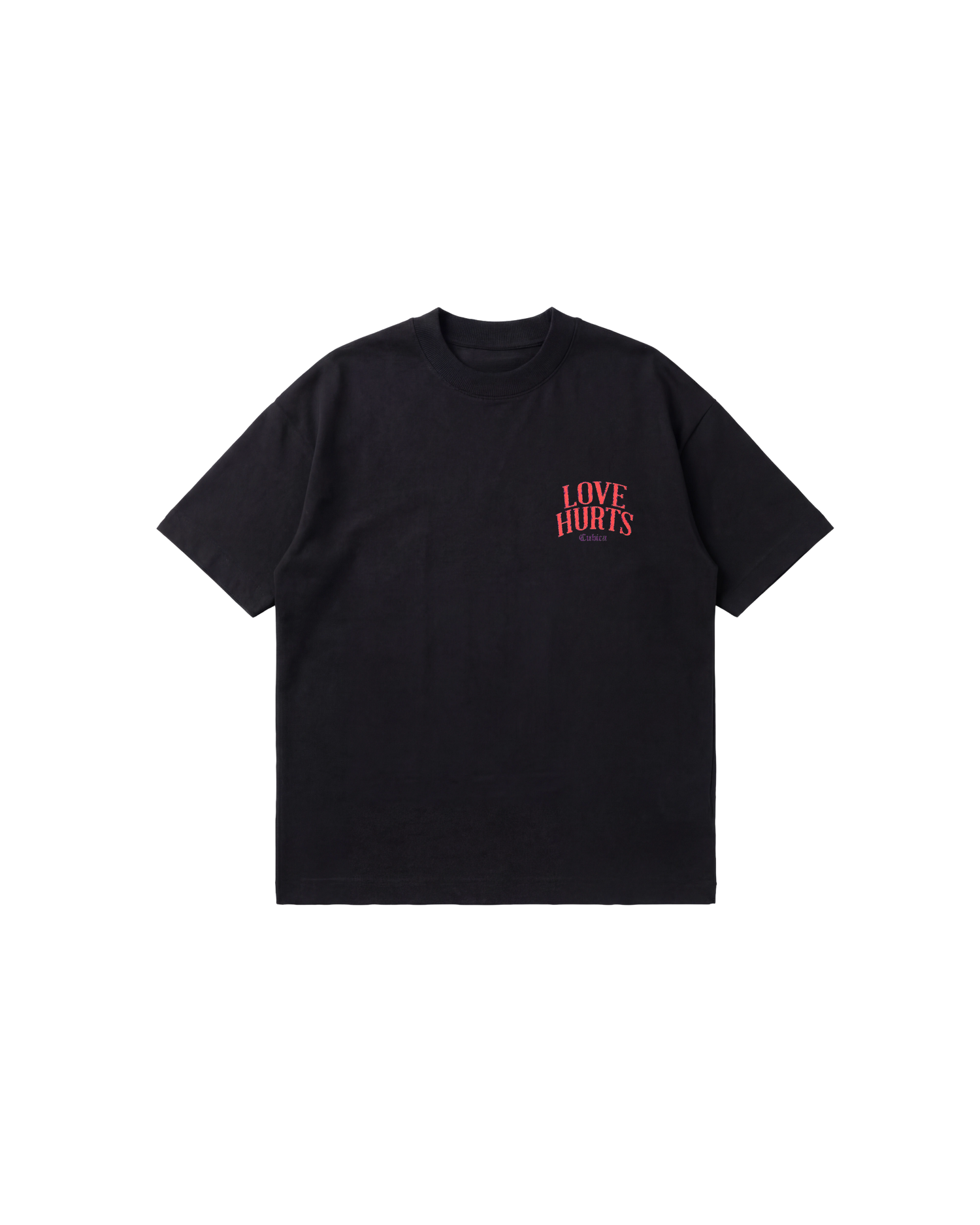 Love Hurts Semi Oversize 250 Negro Cubica