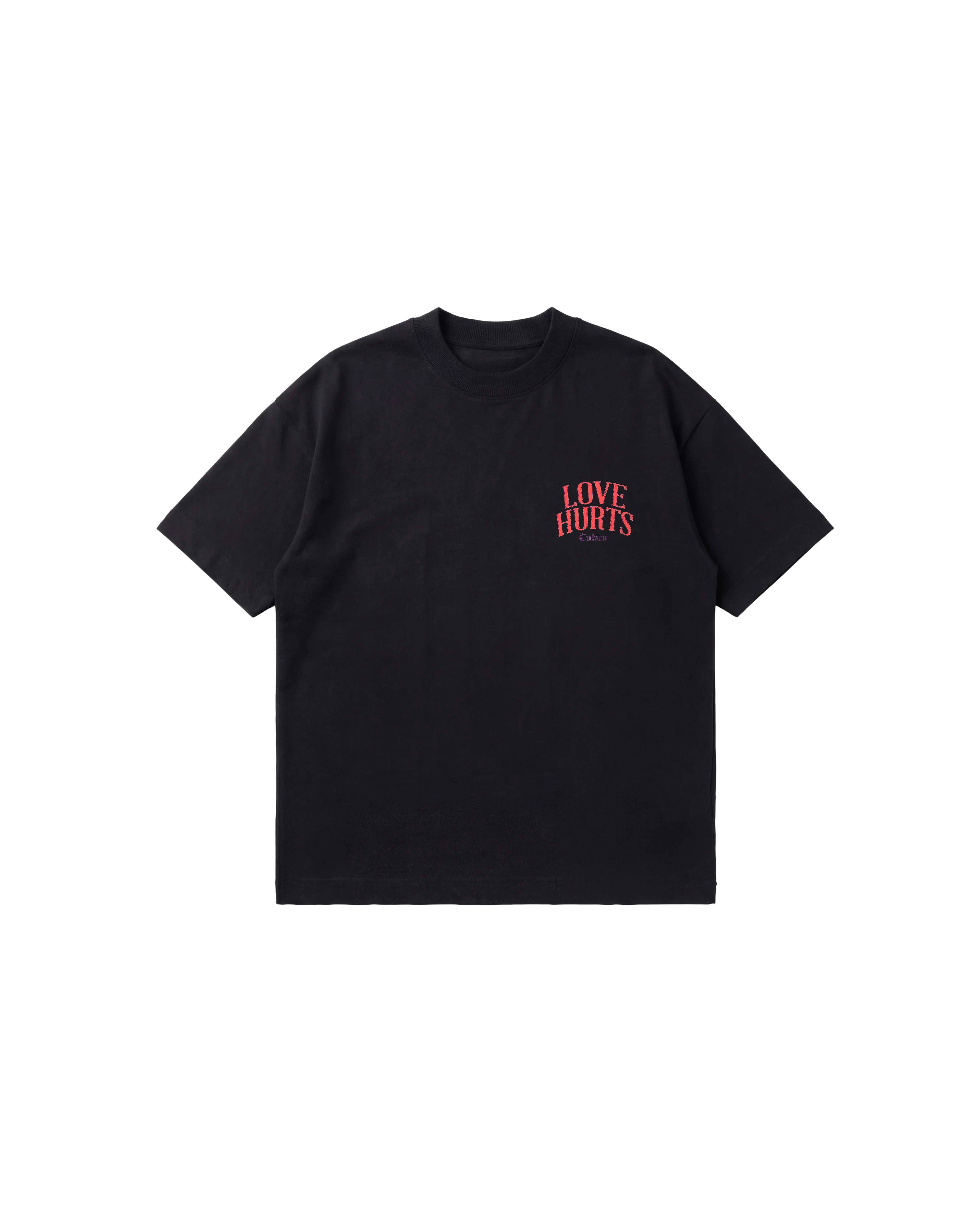 Love Hurts Semi Oversize 250 Negro Cubica