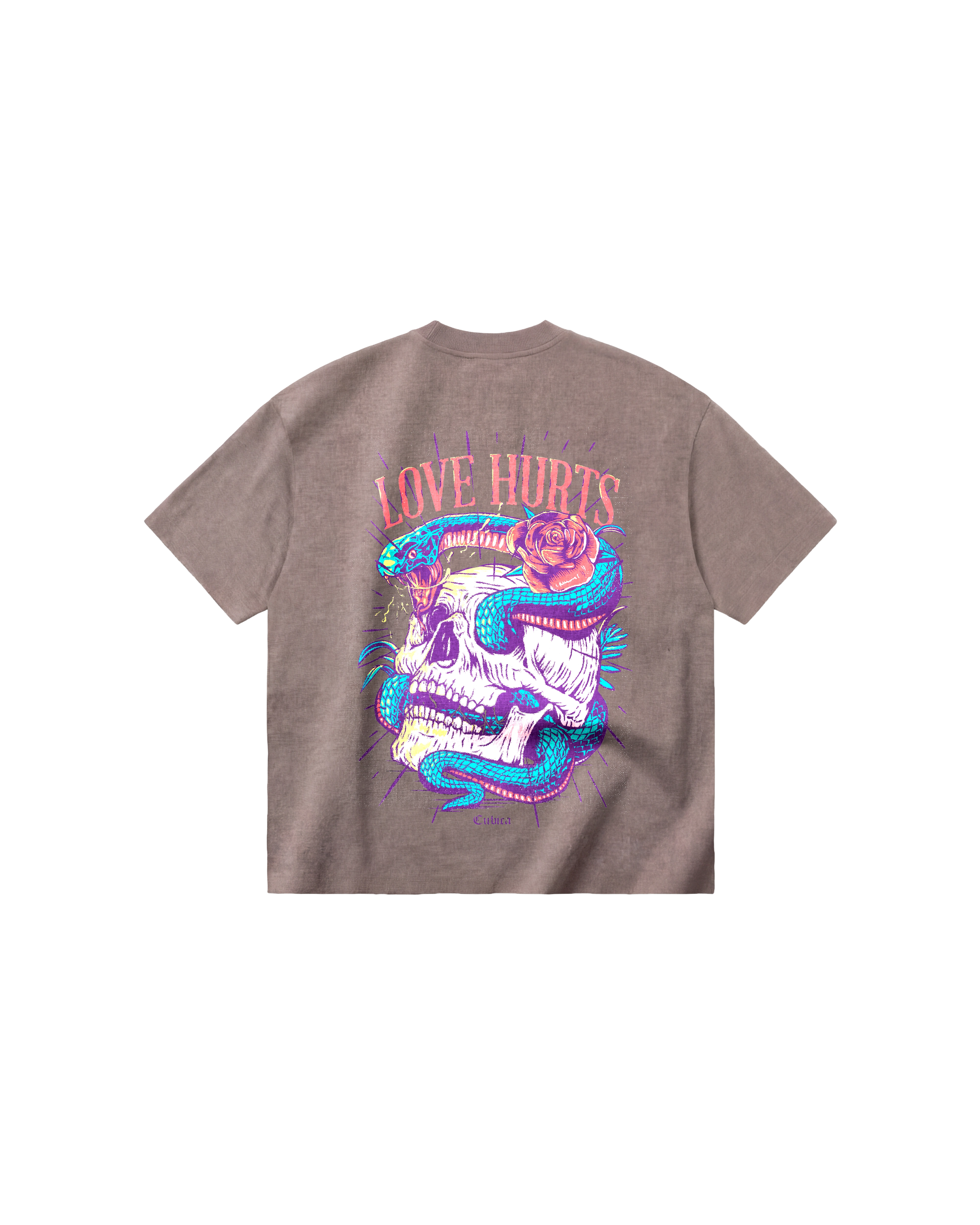 Love Hurts Semi Oversize 310 Kaki Cubica