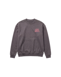 Love Hurts Sweatshirt 410 Gris Oscuro Cubica