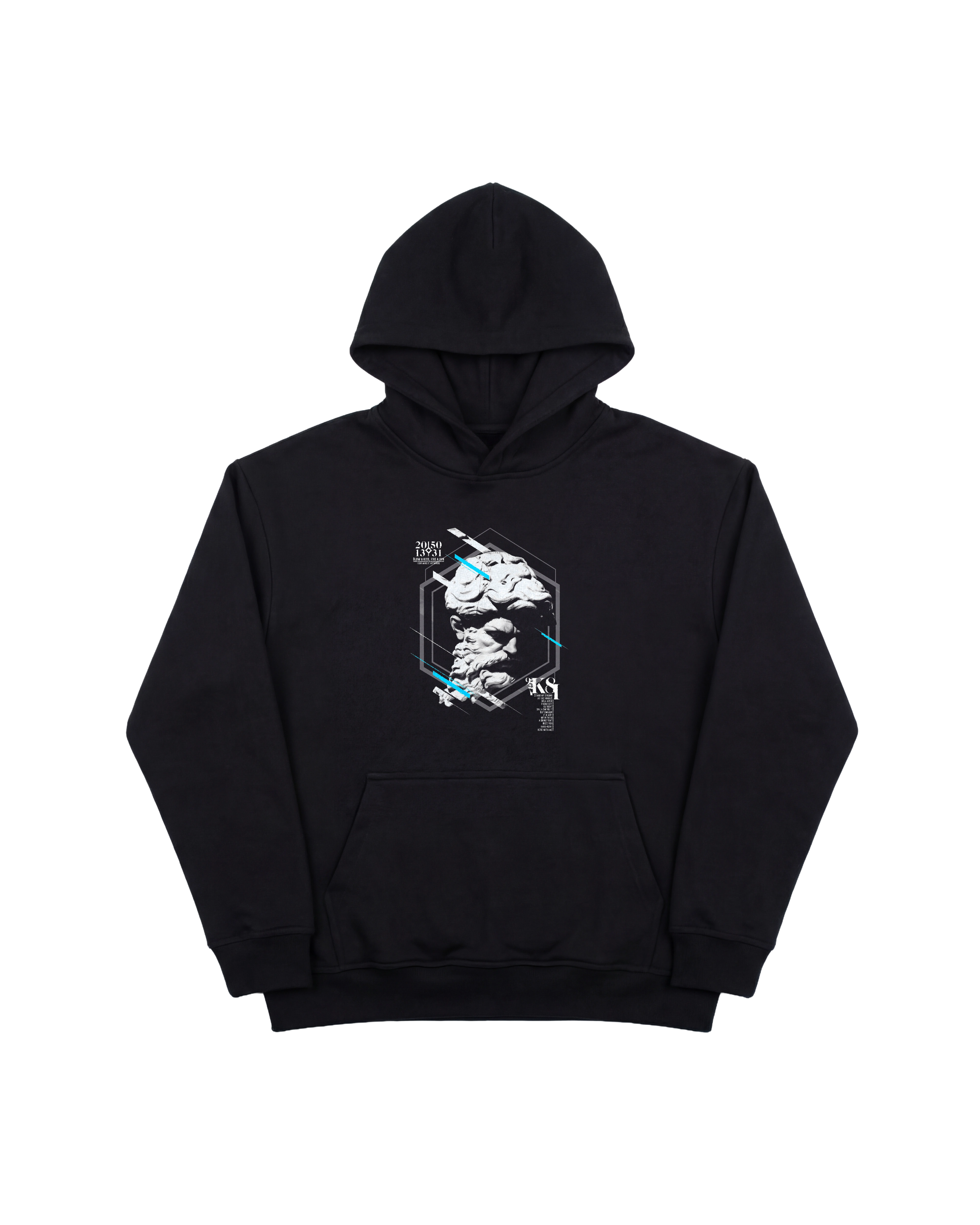Miguel Angel Hoodie 410 Negro Cubica