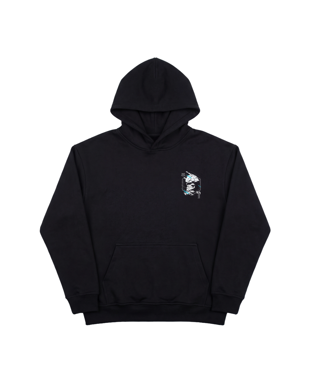 Miguel Angel Hoodie 410 Negro Cubica