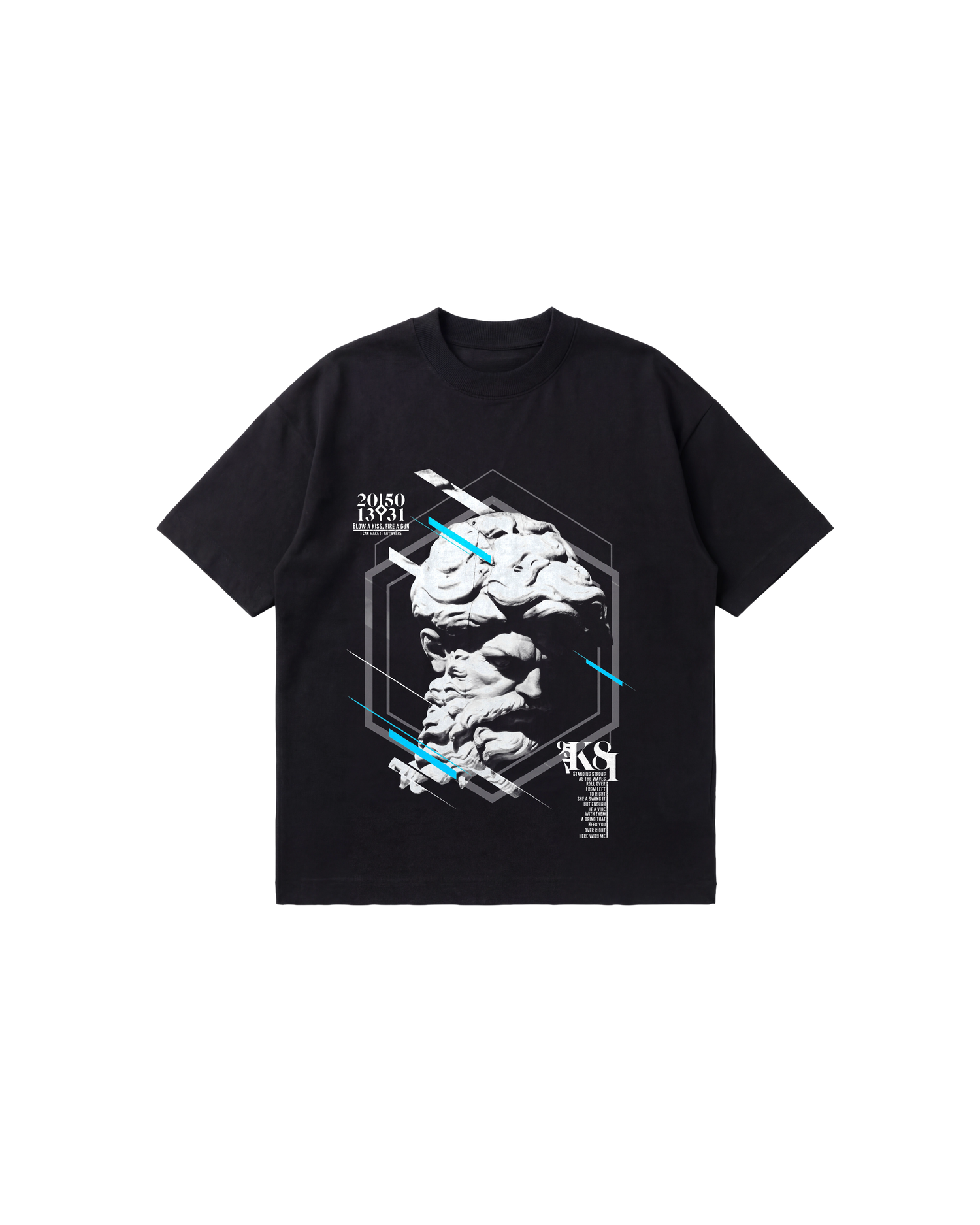 Miguel Angel Semi Oversize 250 Negro Cubica