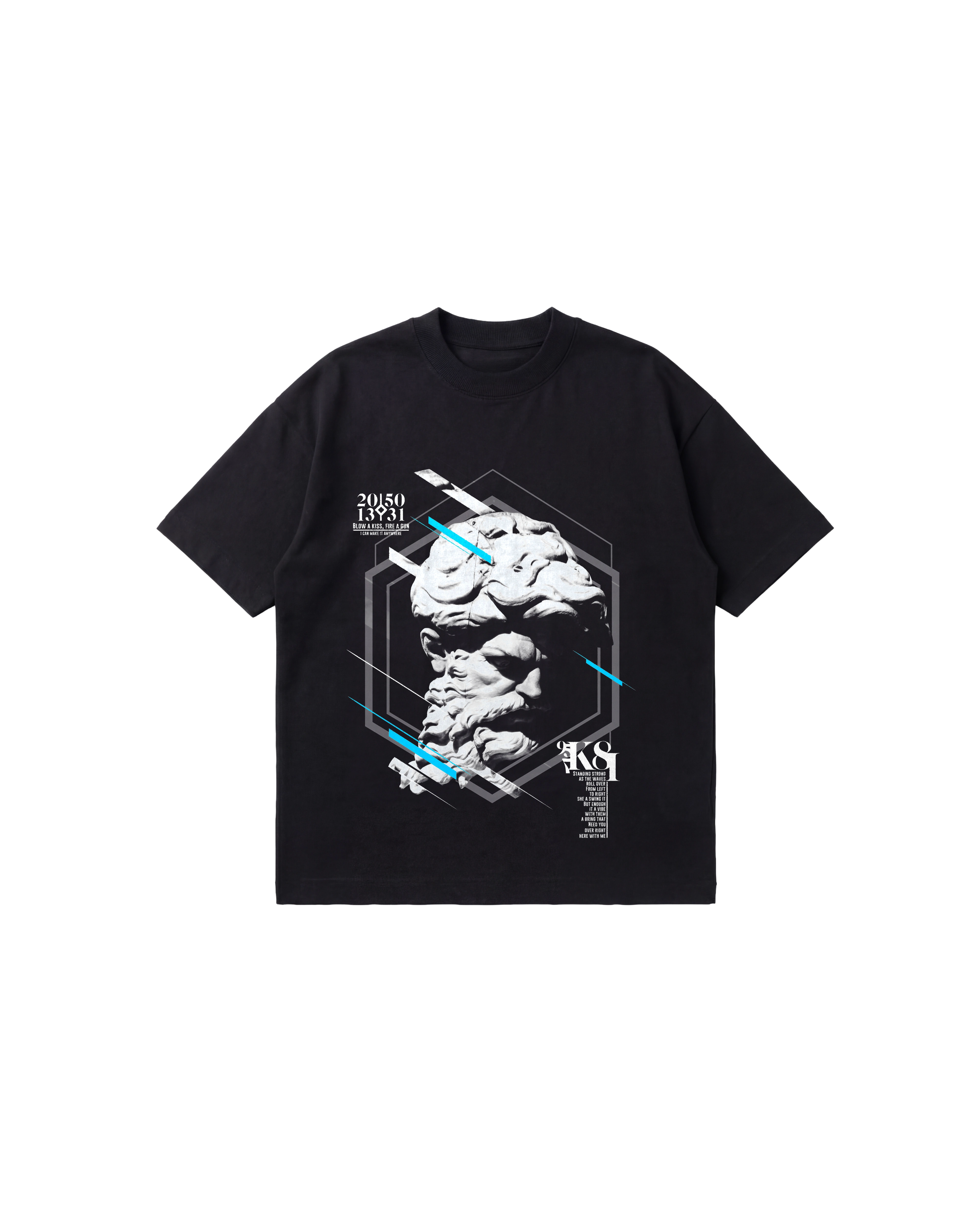 Miguel Angel Semi Oversize 250 Negro Cubica