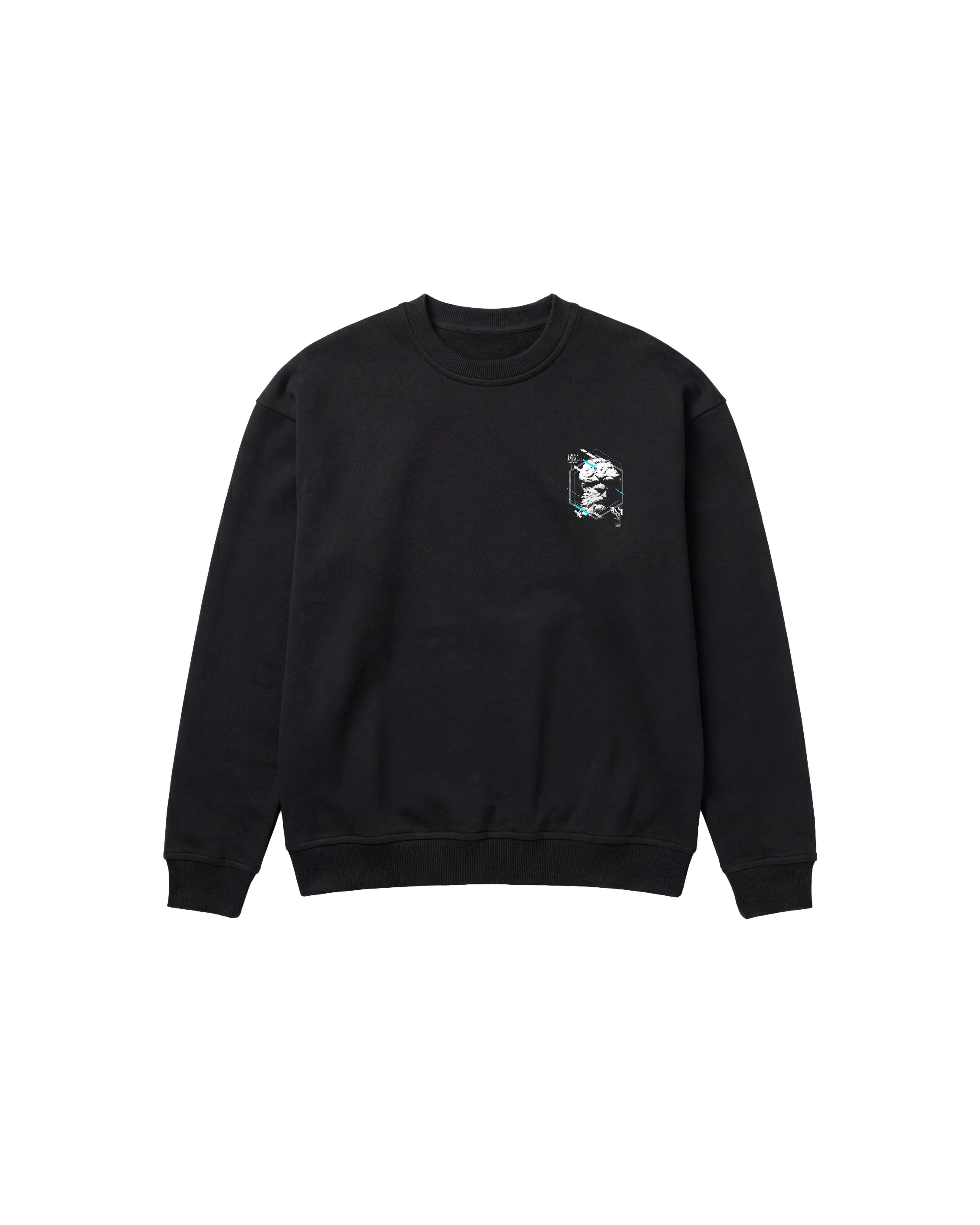 Miguel Angel Sweatshirt 410 Negro Cubica