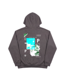 Music Paint Hoodie 410 Gris Oscuro Cubica