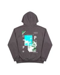 Music Paint Hoodie 410 Gris Oscuro Cubica