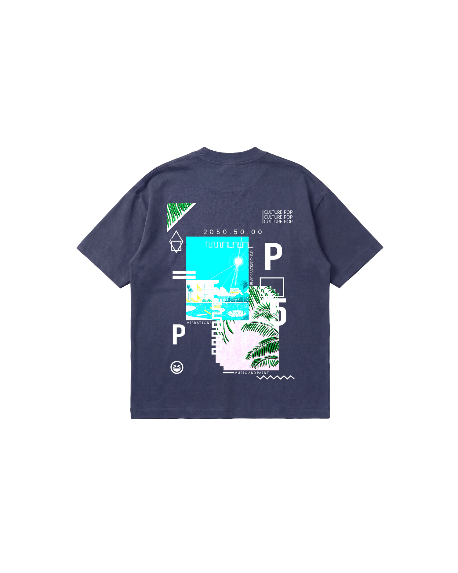 Music Paint Semi Oversize 250 Indigo Cubica