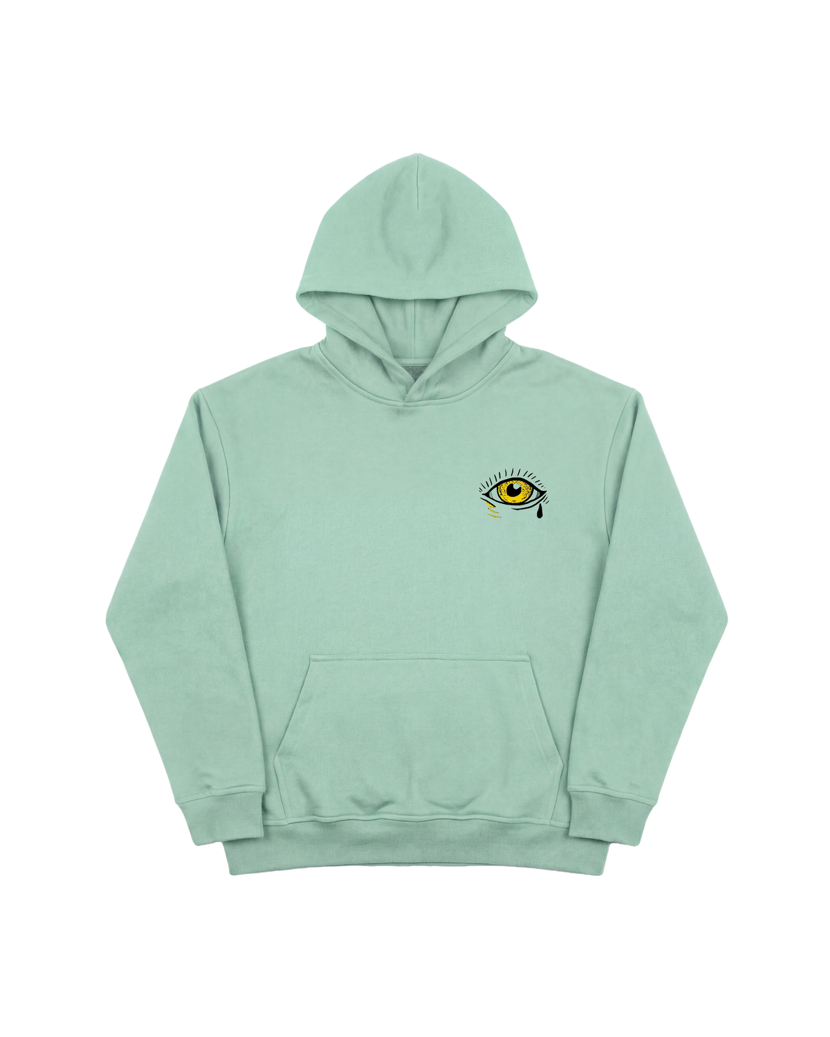 Ojo Eye Hoodie 410 Verde Menta Cubica