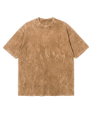 Acid Wash Cubic Beige T-shirt