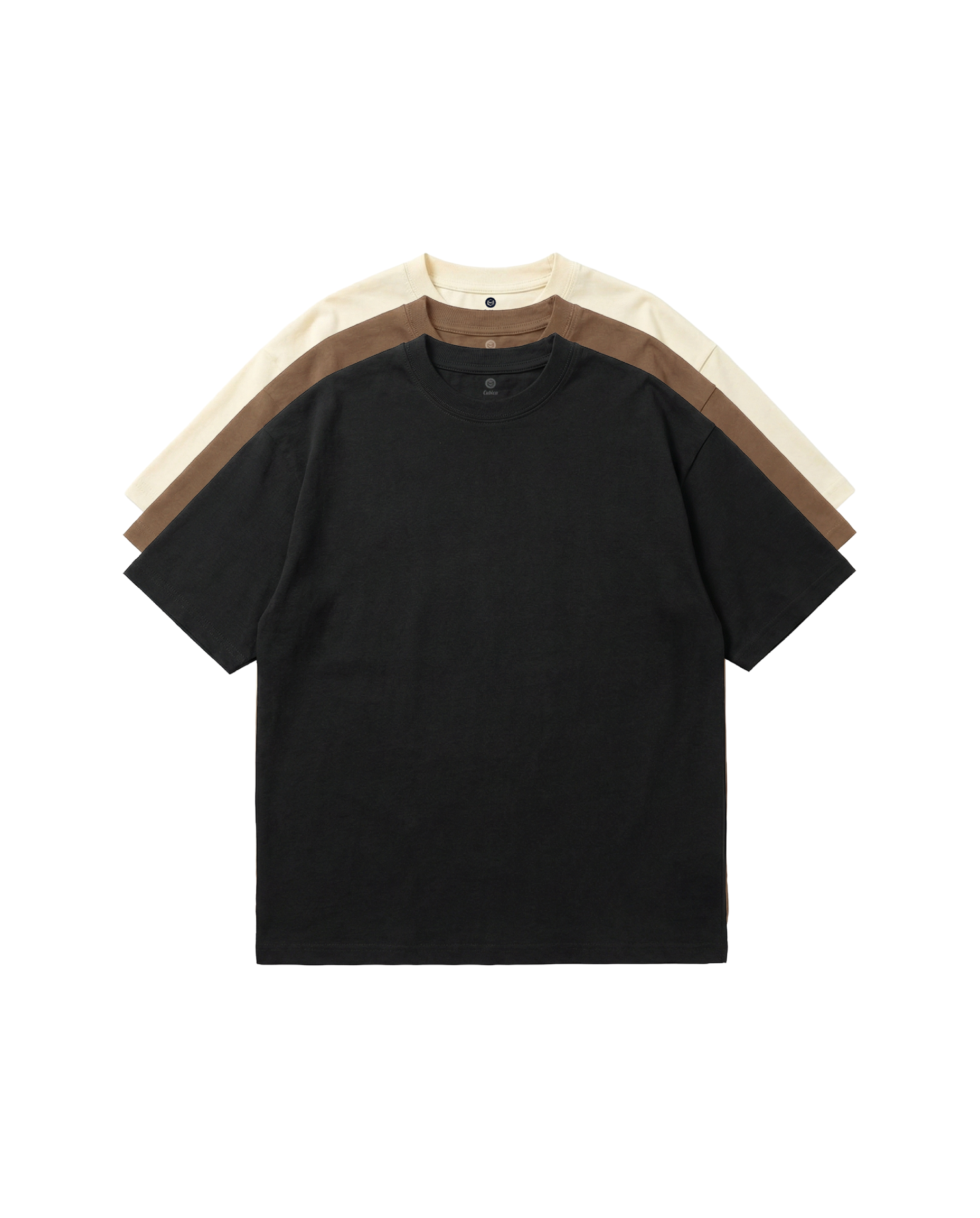 Pack X3 Oversize Fit Cubica