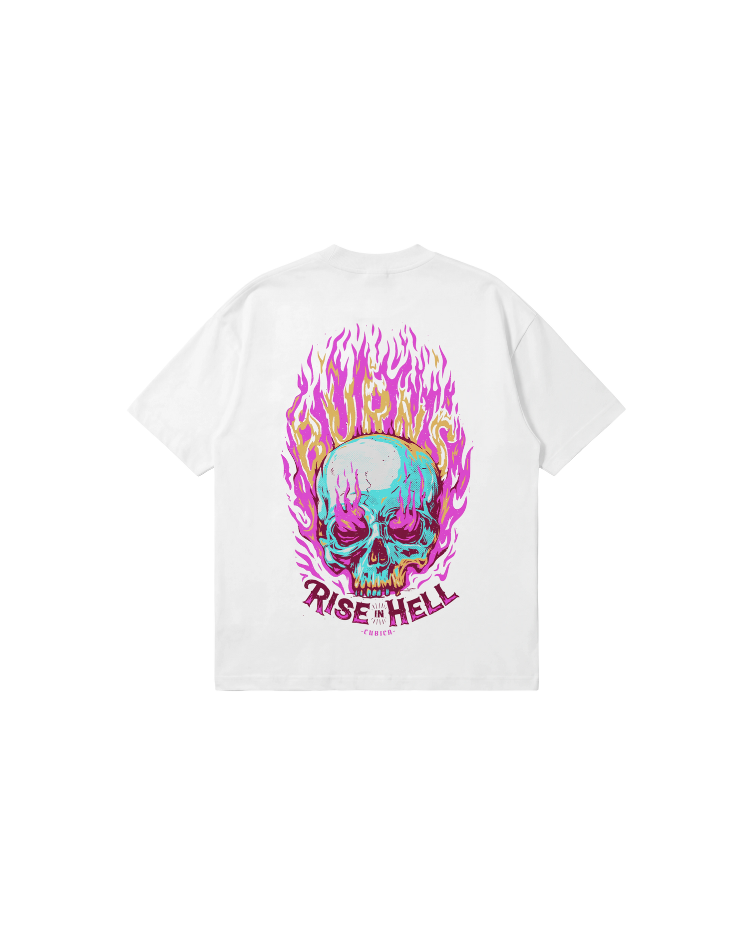 Rise Hell Semi Oversize 250 Blanco Cubica