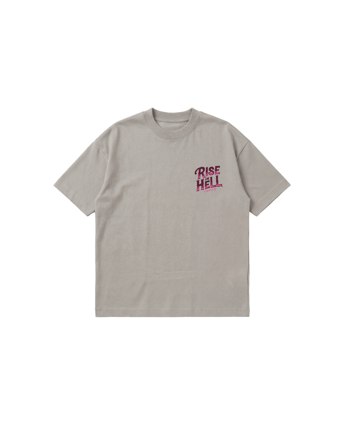 Rise Hell Semi Oversize 250 Gris Cemento Cubica