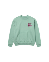 Rise Hell Sweatshirt 410 Verde Menta Cubica