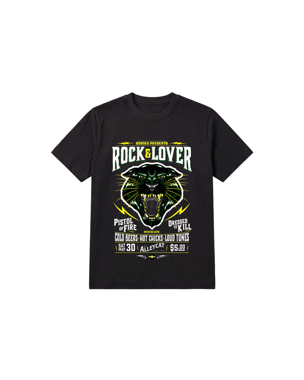 Rock Lover Regular 250 Negro Cubica