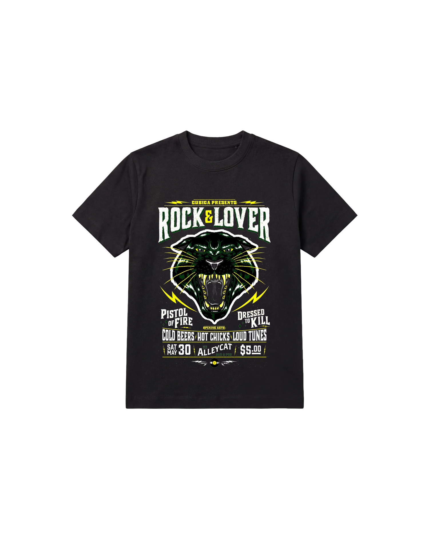 Rock Lover Regular 250 Negro Cubica
