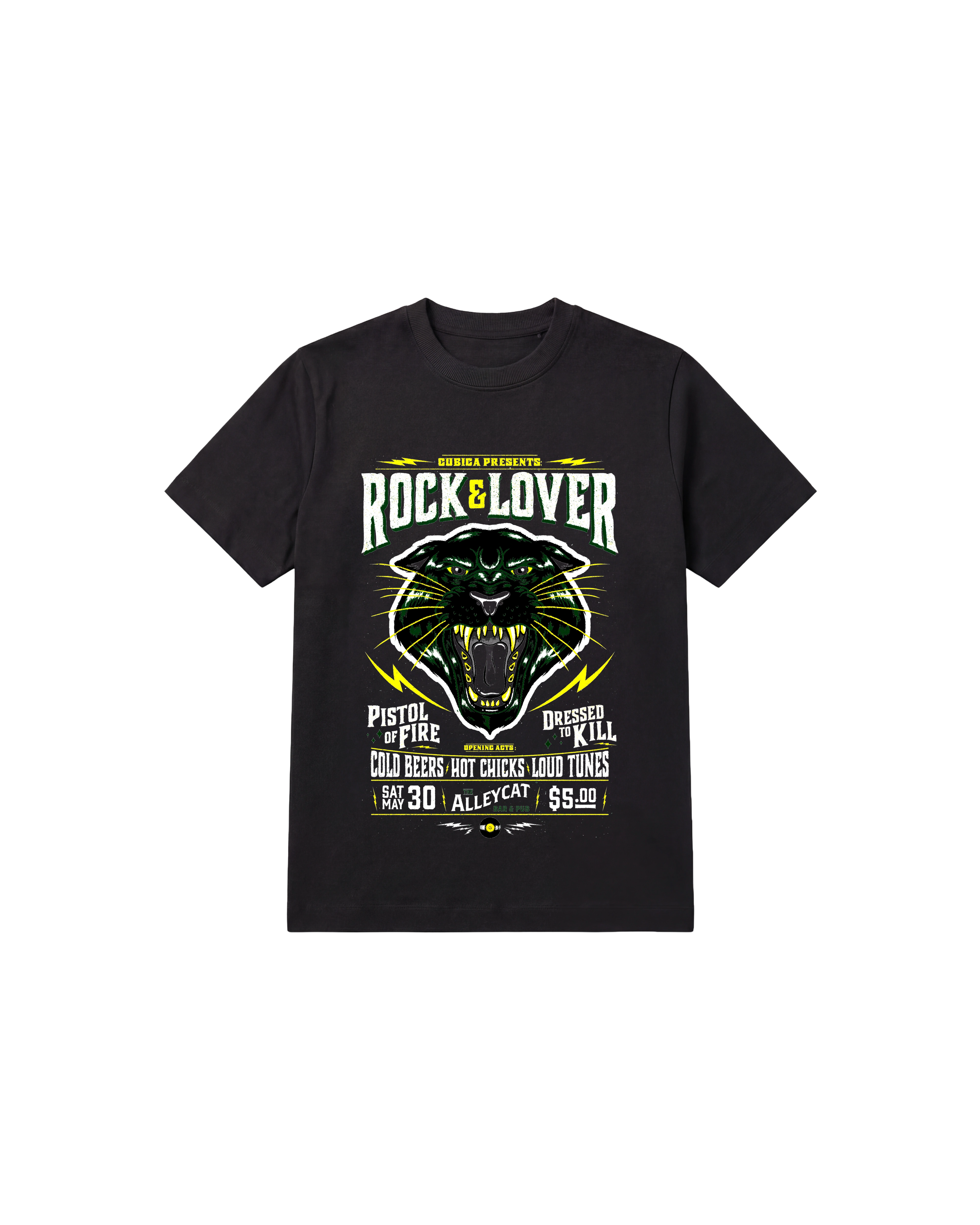 Rock Lover Regular 250 Negro Cubica