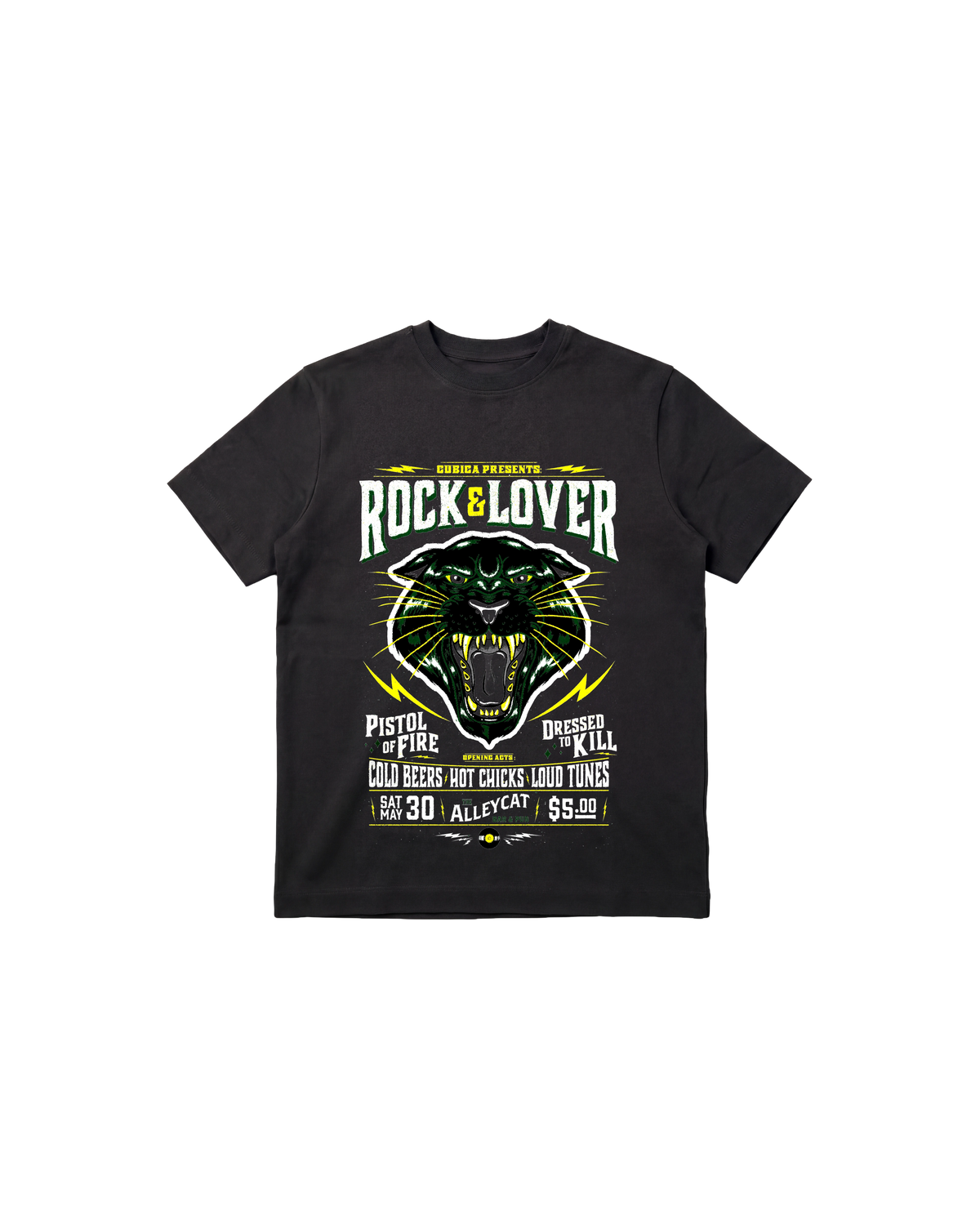 Rock Lover Regular 310 Negro Cubica