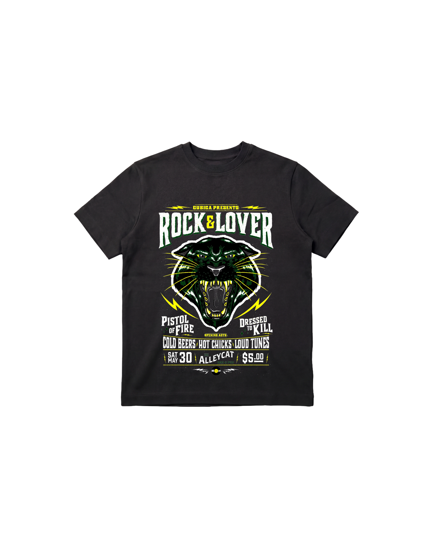 Rock Lover Regular 310 Negro Cubica