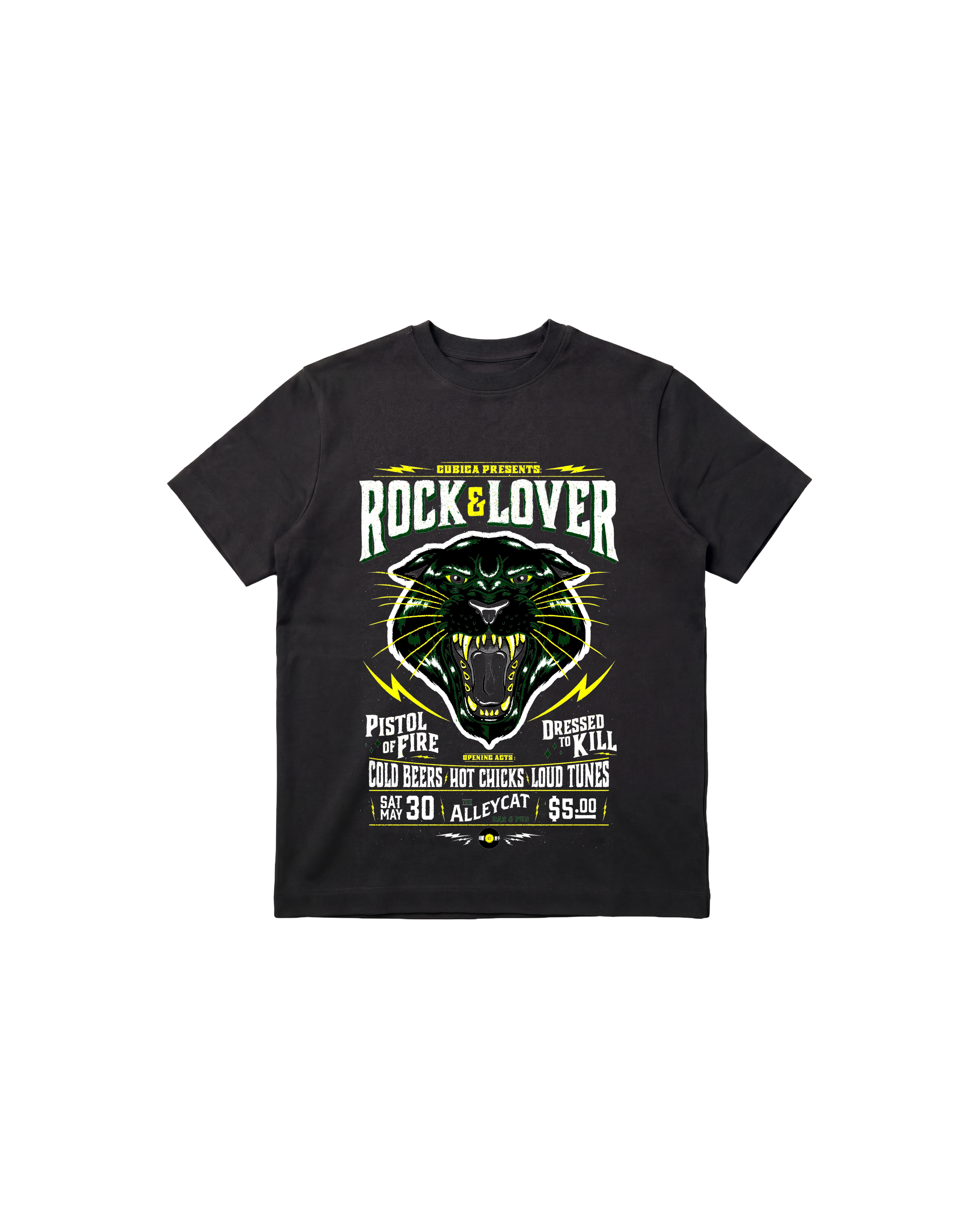 Rock Lover Regular 310 Negro Cubica