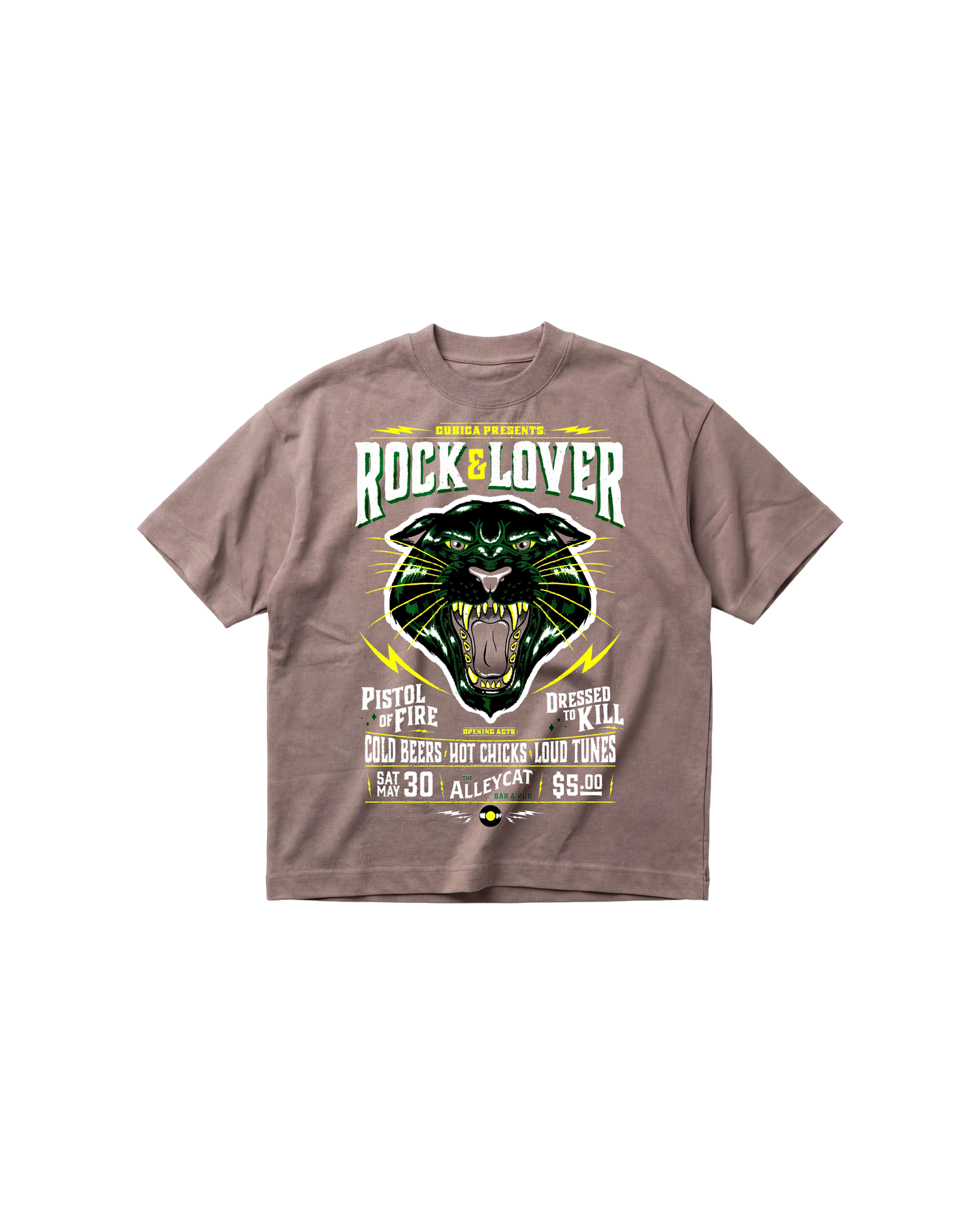 Rock Lover Semi Oversize 310 Kaki Cubica