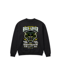 Rock Lover Sweatshirt 410 Negro Cubica