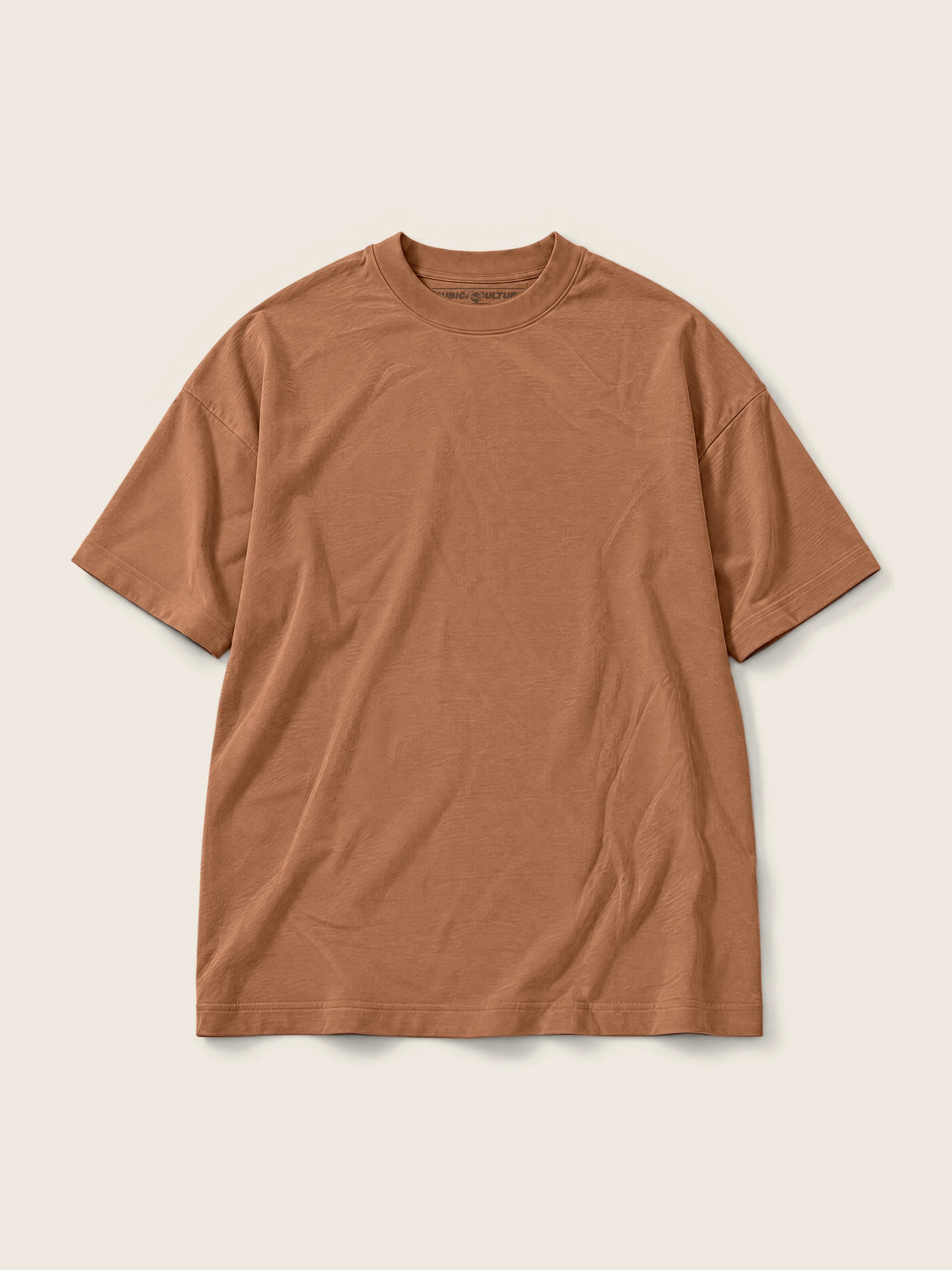Camiseta Semi Oversize 250 g Café Toffee — Imagen del producto 1