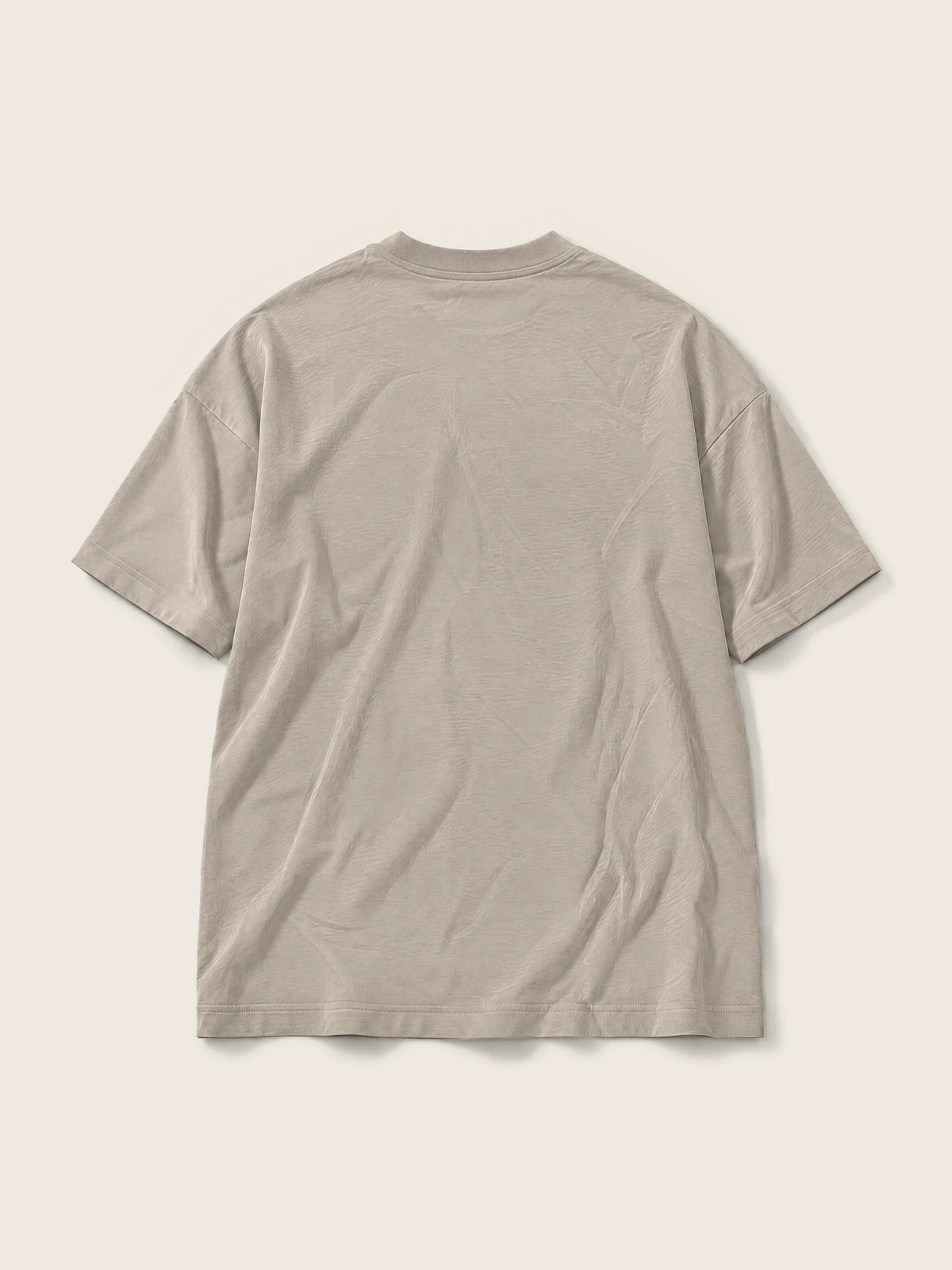Camiseta Semi Oversize 250 g Gris Cemento — Imagen del producto 2