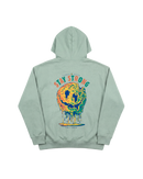 Siempre Sonrie Hoodie 410 Verde Menta Cubica