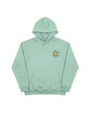 Siempre Sonrie Hoodie 410 Verde Menta Cubica