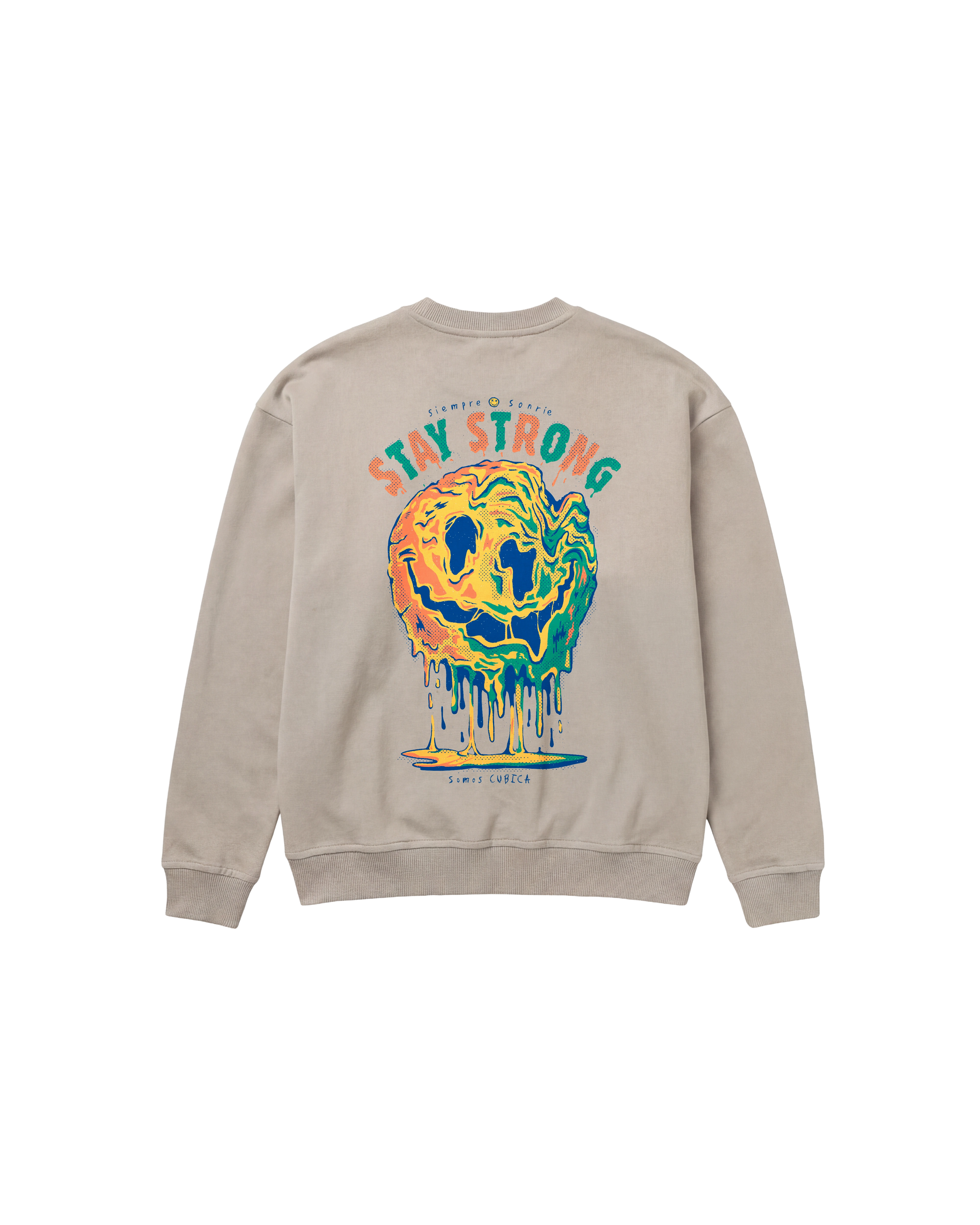 Siempre Sonrie Sweatshirt 410 Arena Cubica