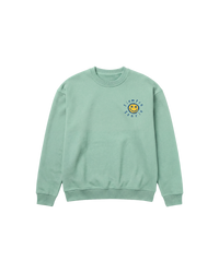 Siempre Sonrie Sweatshirt 410 Verde Menta Cubica