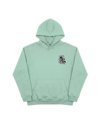 Skate Cat Hoodie 410 Verde Menta Cubica