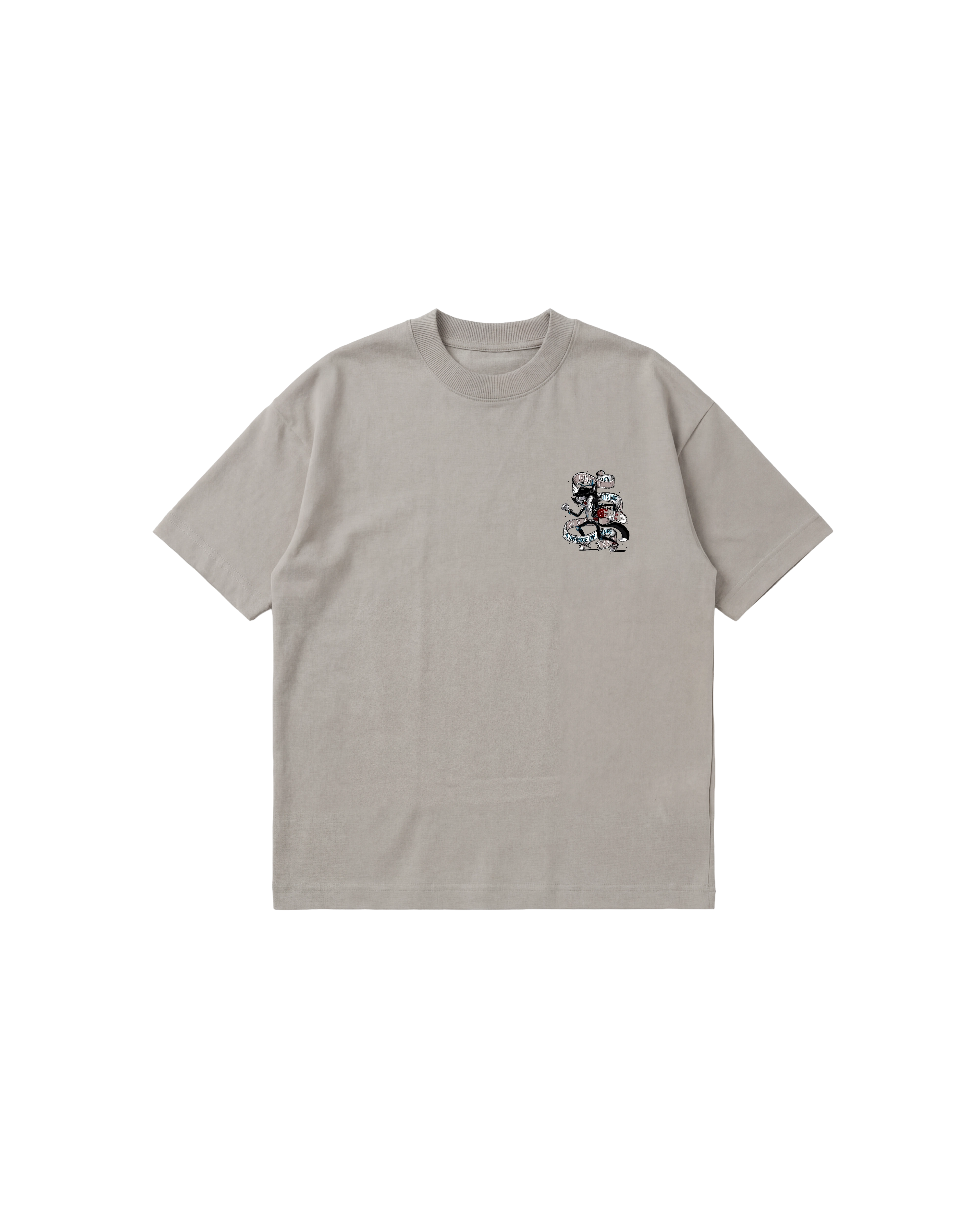 Skate Cat Semi Oversize 250 Gris Cemento Cubica