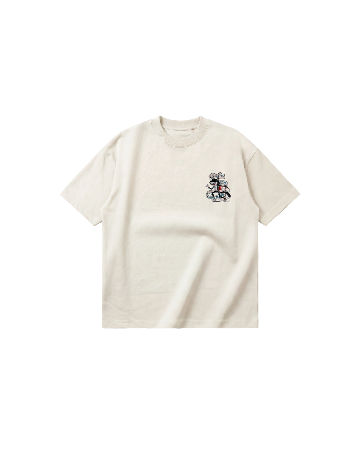 Skate Cat Semi Oversize 250 Marfil Cubica