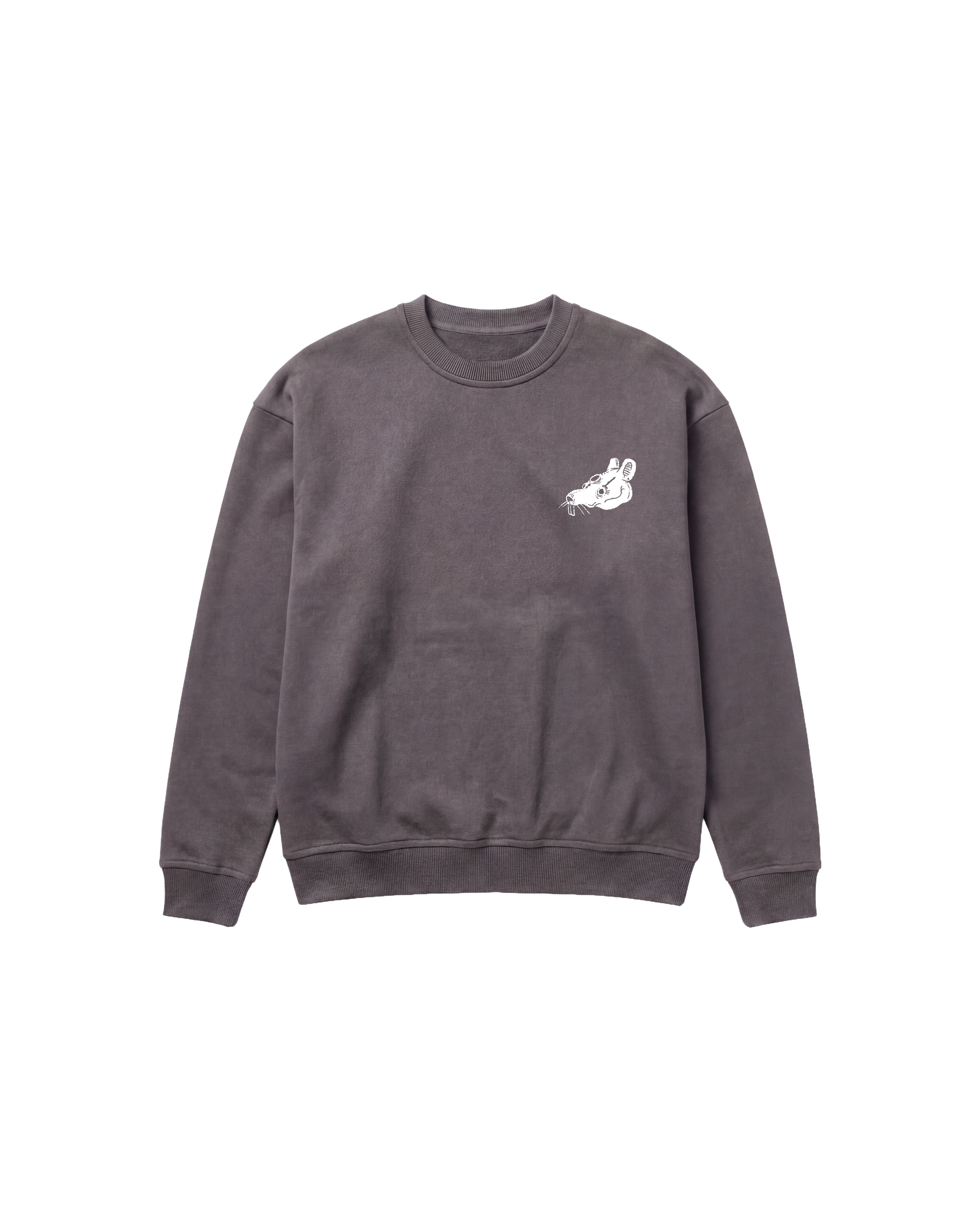 Skull Rabbit Sweatshirt 410 Gris Oscuro Cubica
