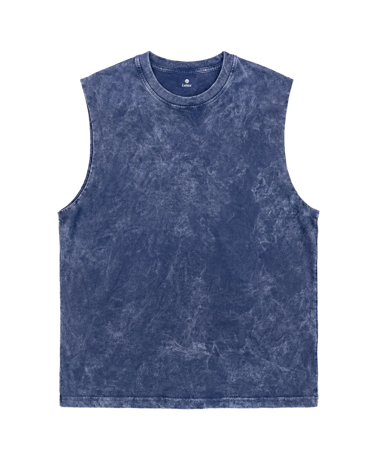 Tank Acid Wash Azul