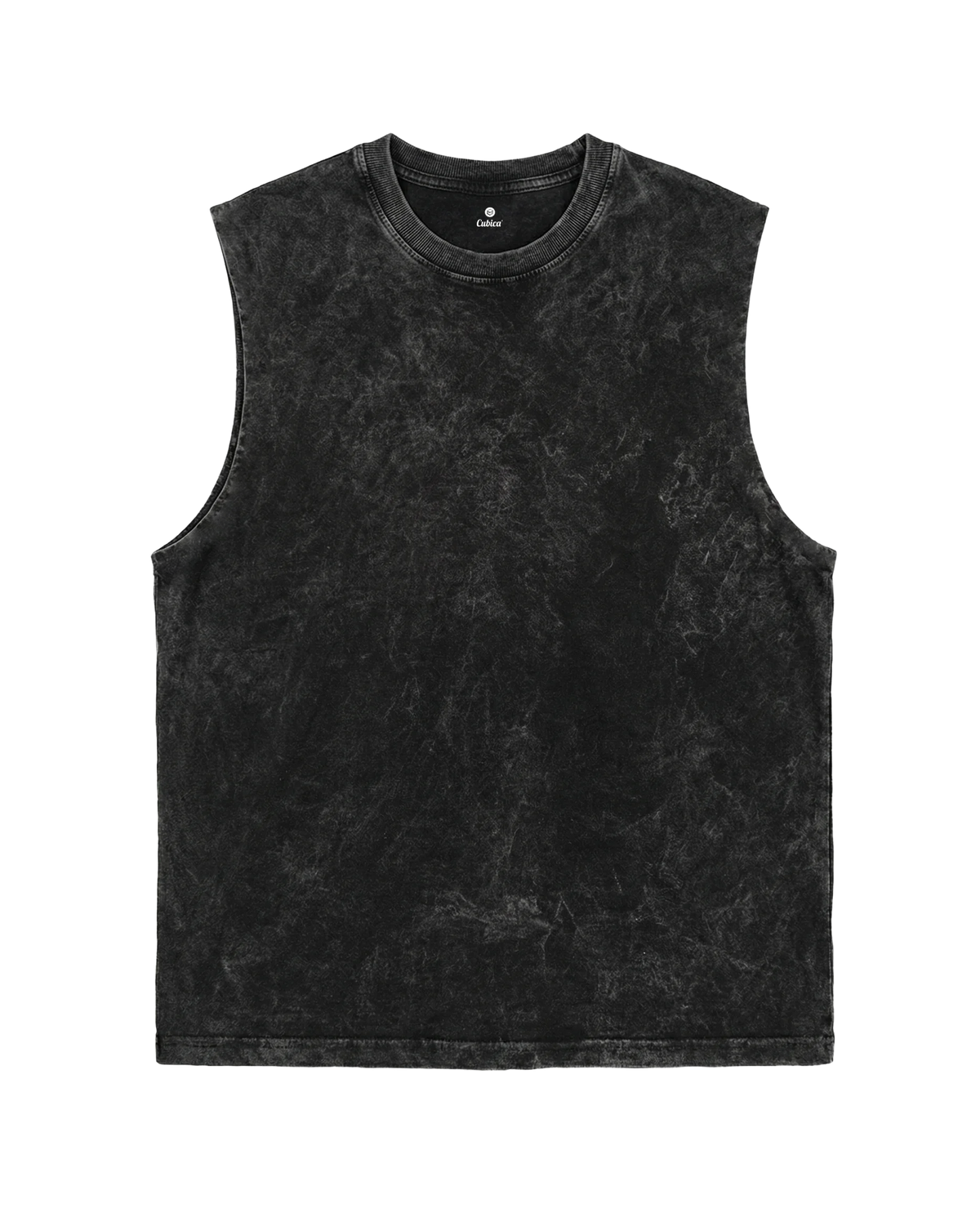 Tank Acid Wash Negro