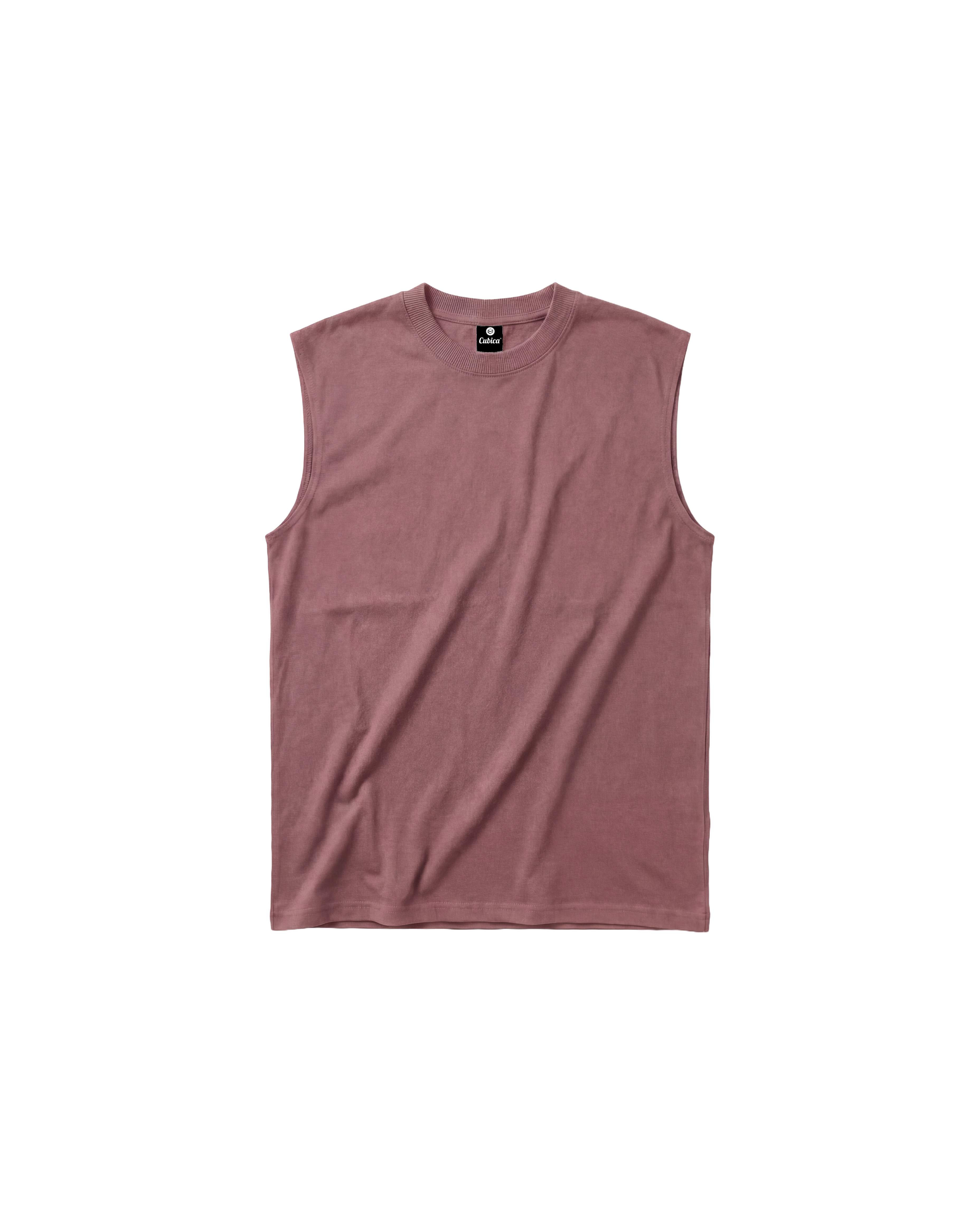 Tank Unicolor Cubica Oro Rosa