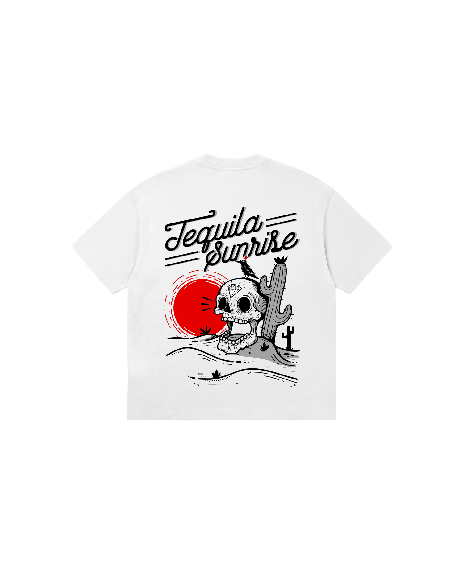Tequila Sunrise Semi Oversize 310 Blanco Cubica