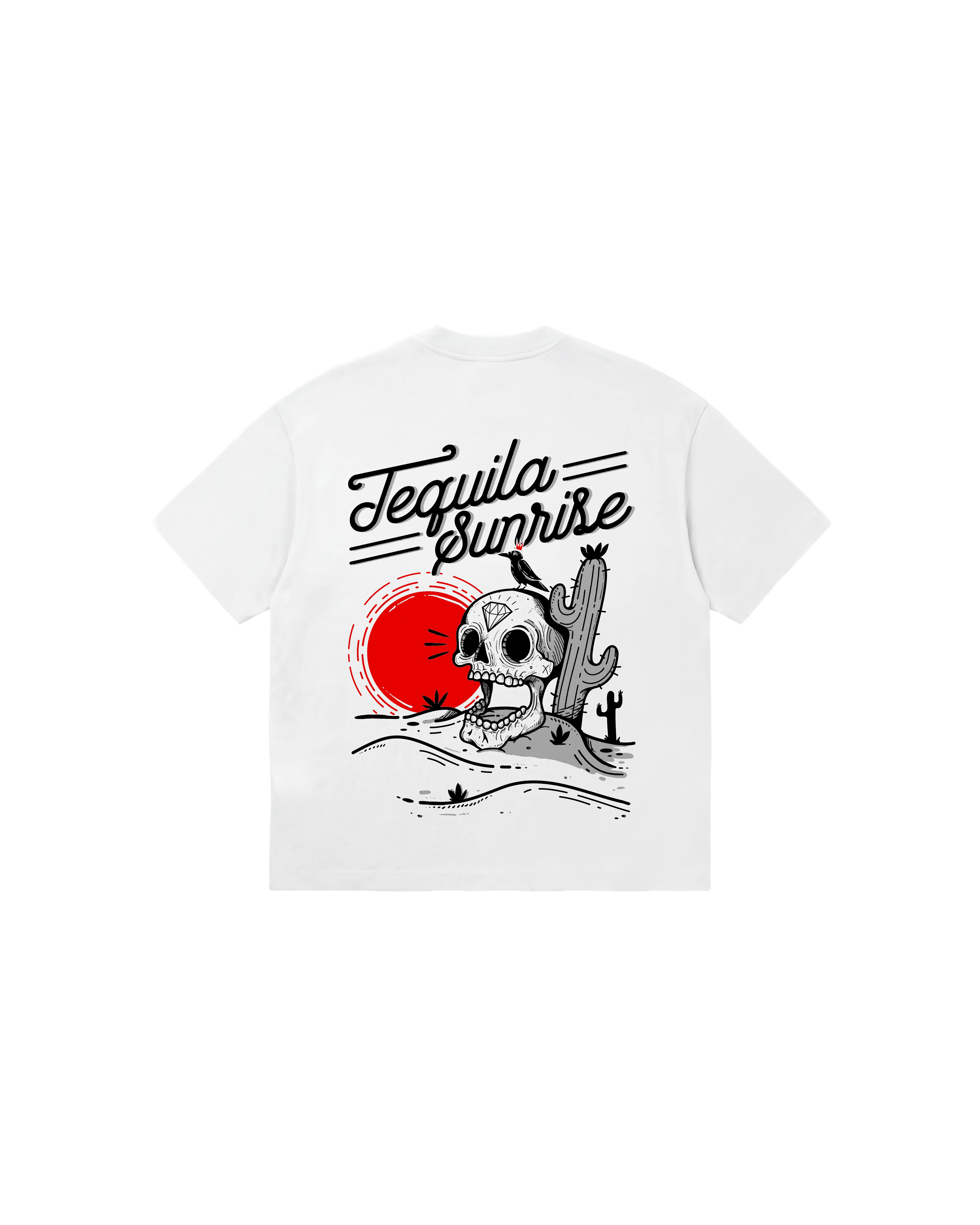 Tequila Sunrise Semi Oversize 310 Blanco Cubica