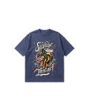 The Savage Semi Oversize 250 Indigo Cubica