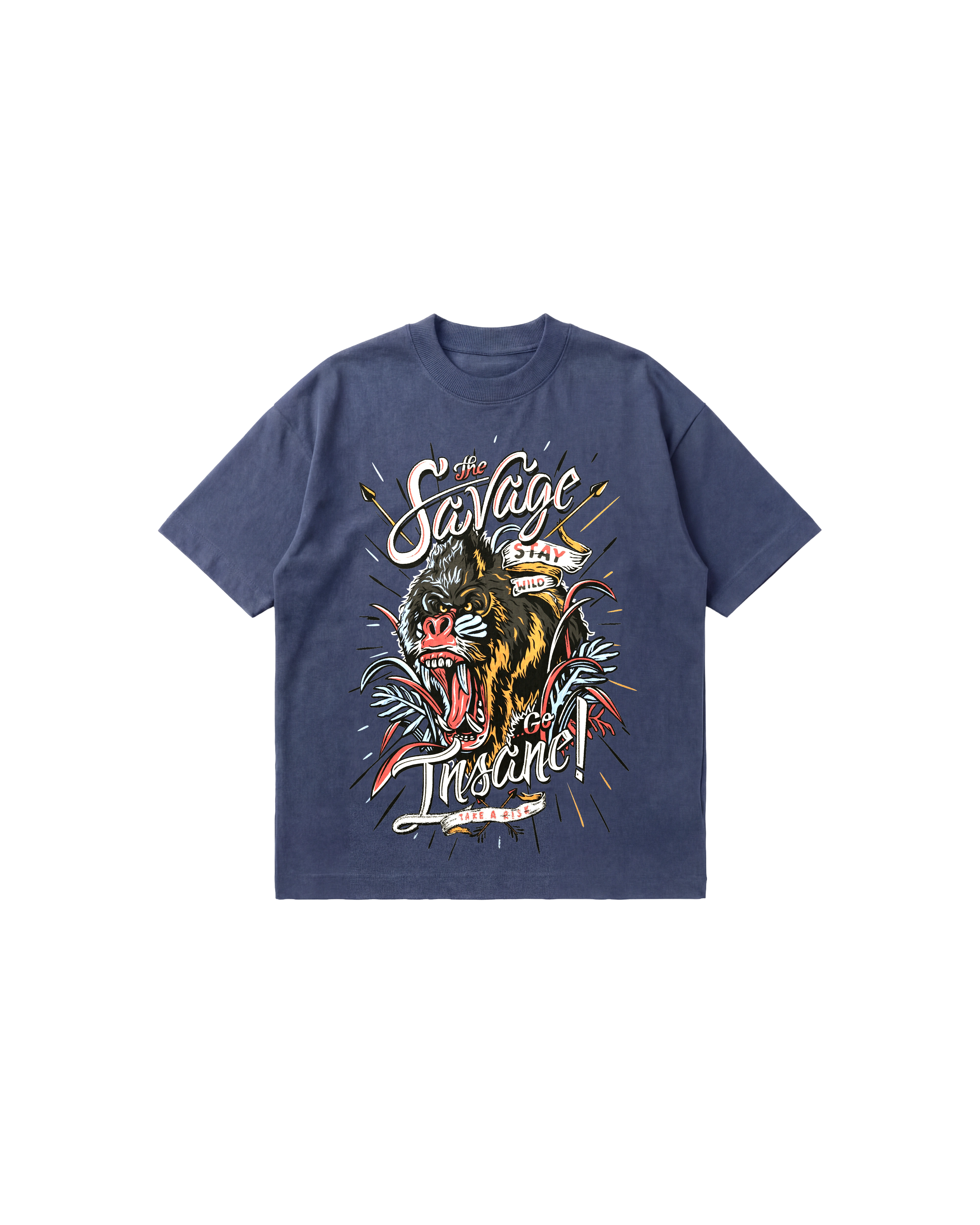 The Savage Semi Oversize 250 Indigo Cubica