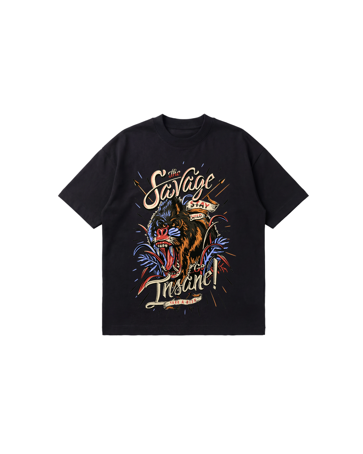 The Savage Semi Oversize 250 Negro Cubica