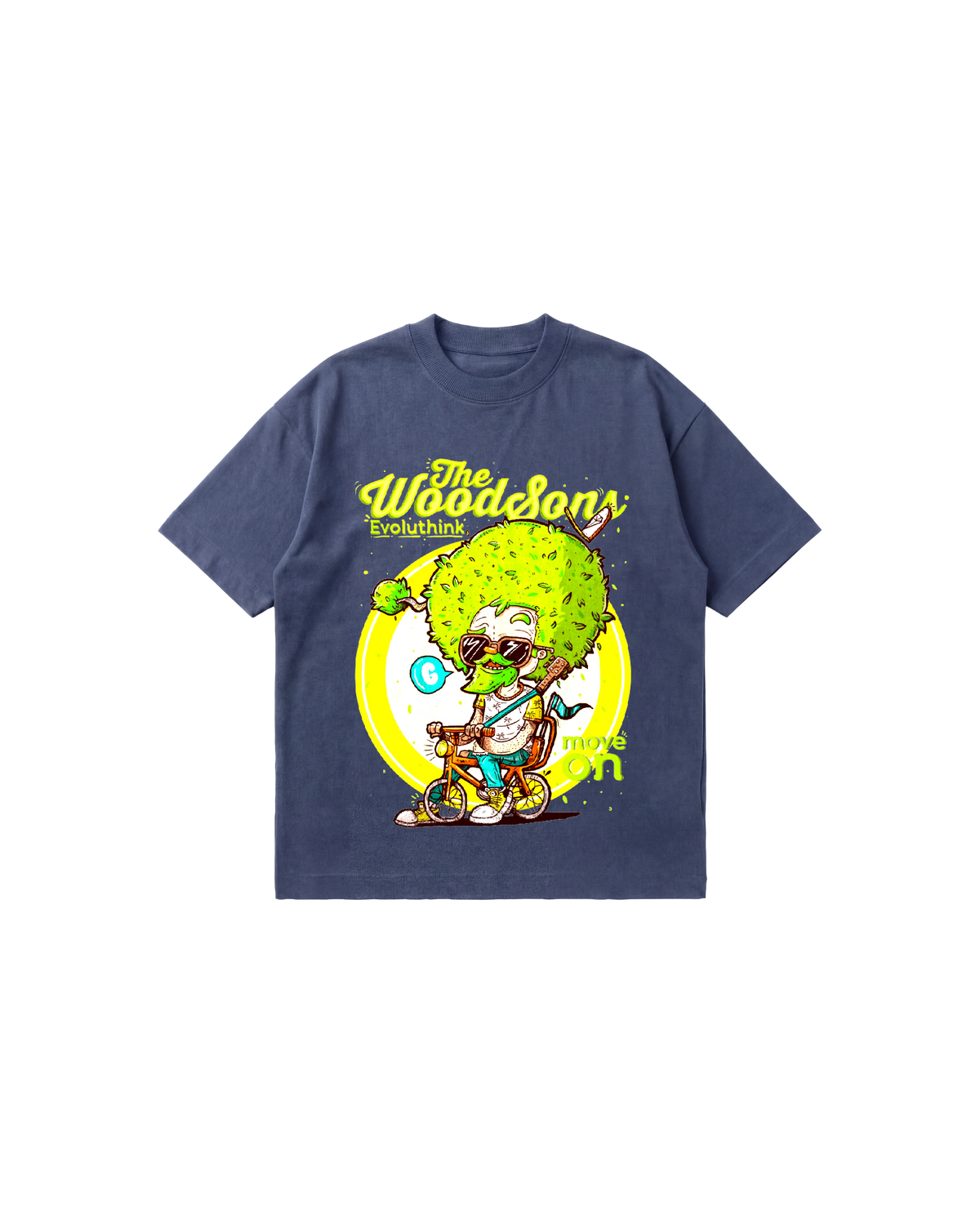 The Woodson Semi Oversize 250 Indigo Cubica