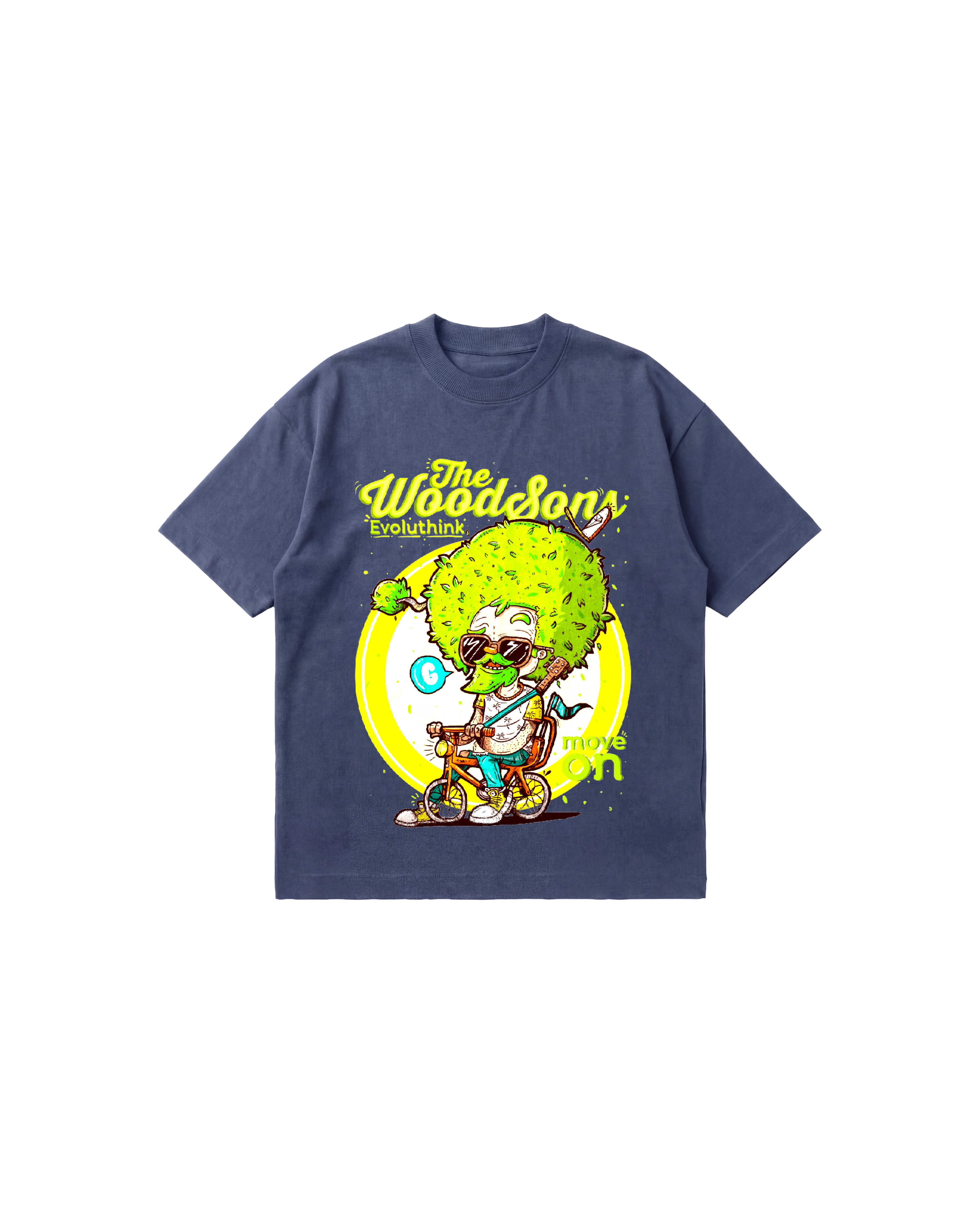 The Woodson Semi Oversize 250 Indigo Cubica