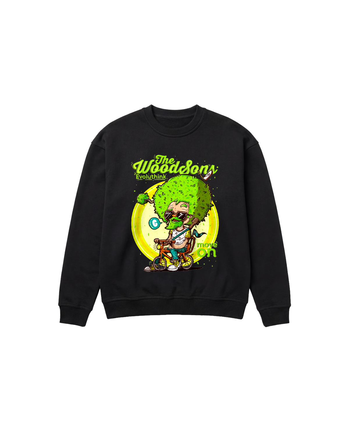 The Woodson Sweatshirt 410 Negro Cubica