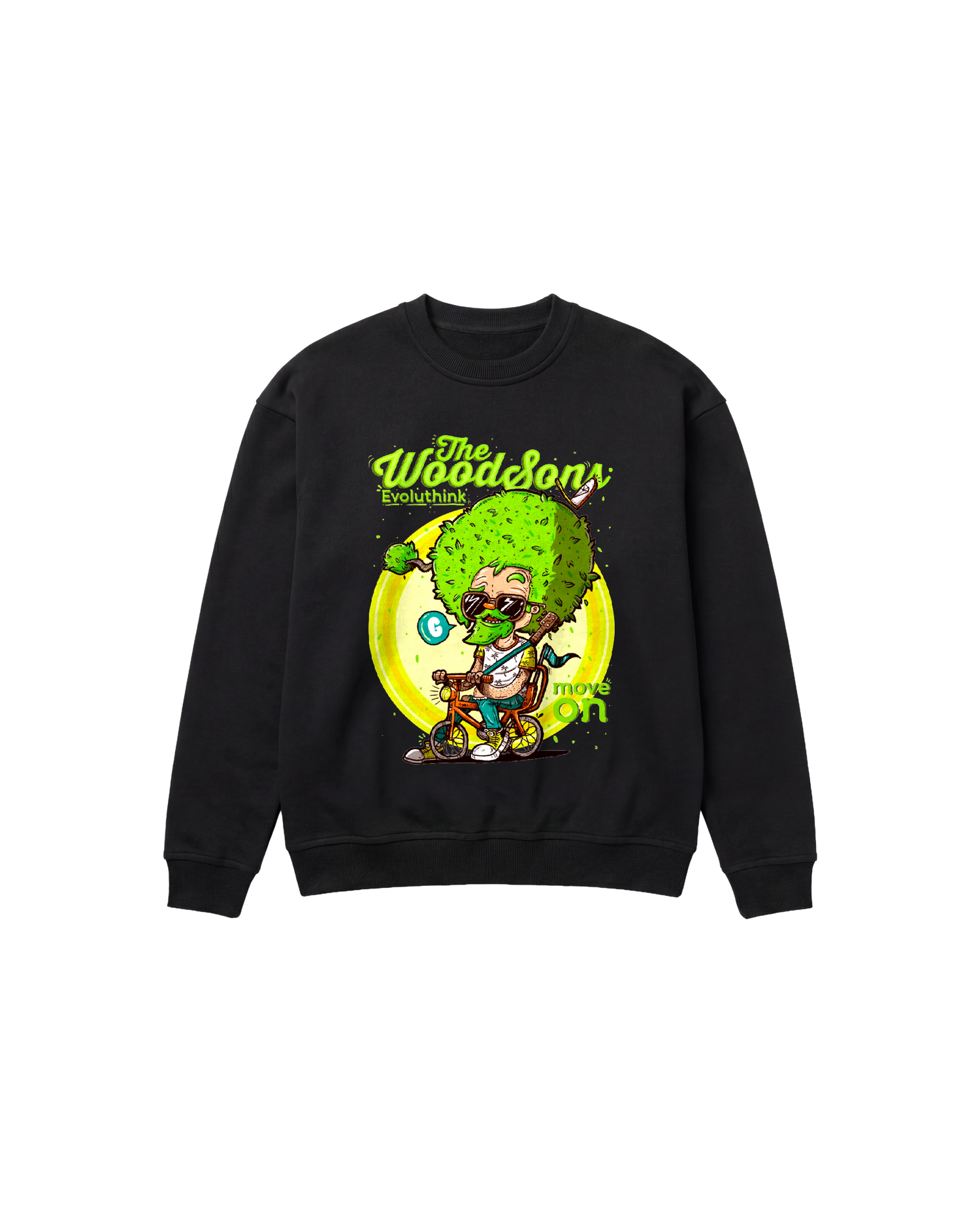 The Woodson Sweatshirt 410 Negro Cubica