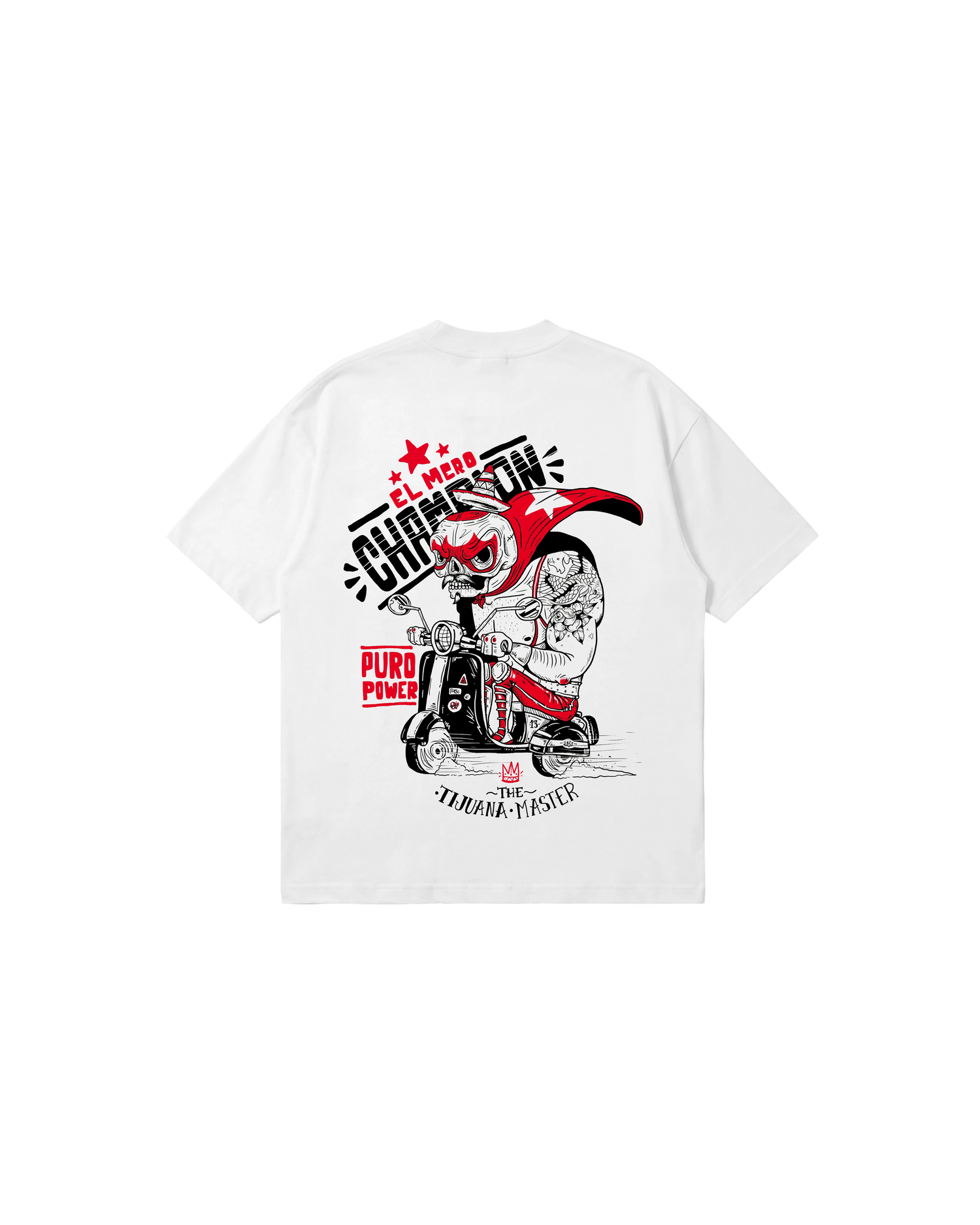 Tijuana Master Semi Oversize 250 Blanco Cubica
